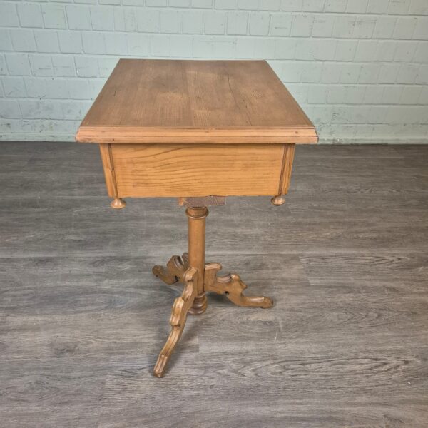 Sewing Table Gründerzeit 1880 Pine - Image 4