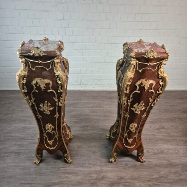 Set Columns Baroque Style Marble Walnut 1.50 m - Image 3