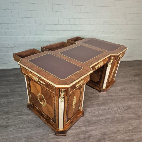 Desk Walnut Baroque Style 1,85 m - Image 17