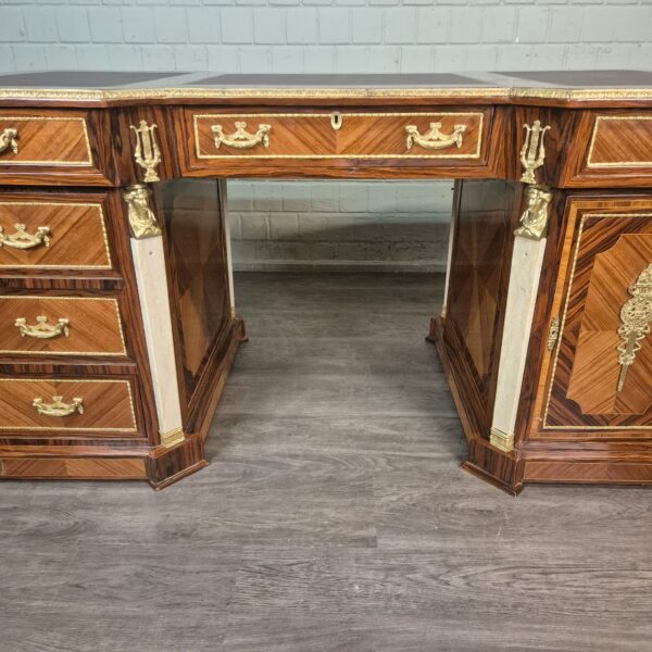 Desk Walnut Baroque Style 1,85 m - Image 5