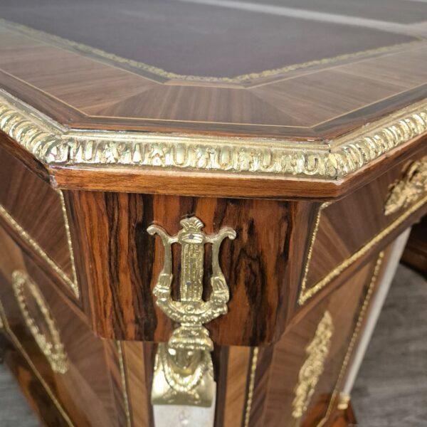 Desk Walnut Baroque Style 1,85 m - Image 10