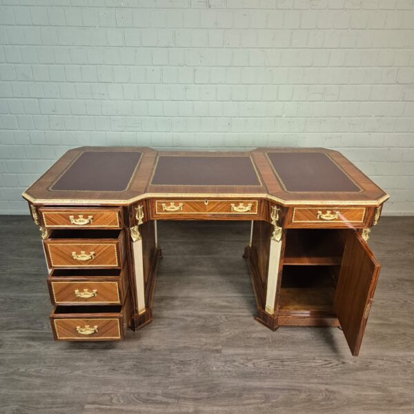 Desk Walnut Baroque Style 1,85 m - Image 15