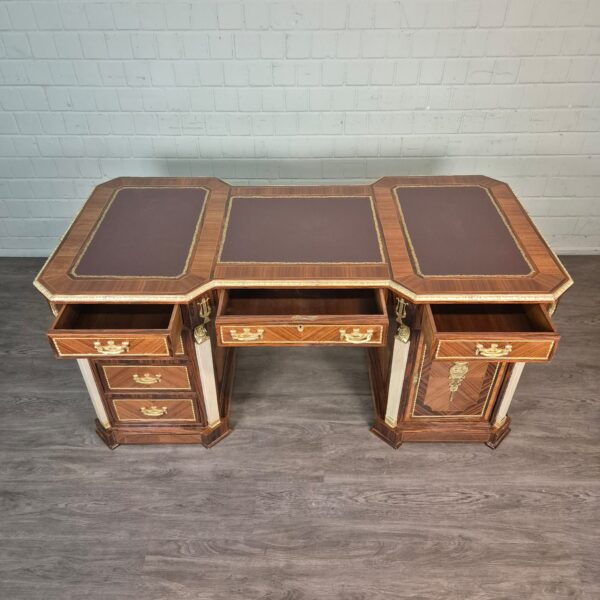 Desk Walnut Baroque Style 1,85 m - Image 14
