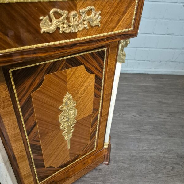 Desk Walnut Baroque Style 1,85 m - Image 9
