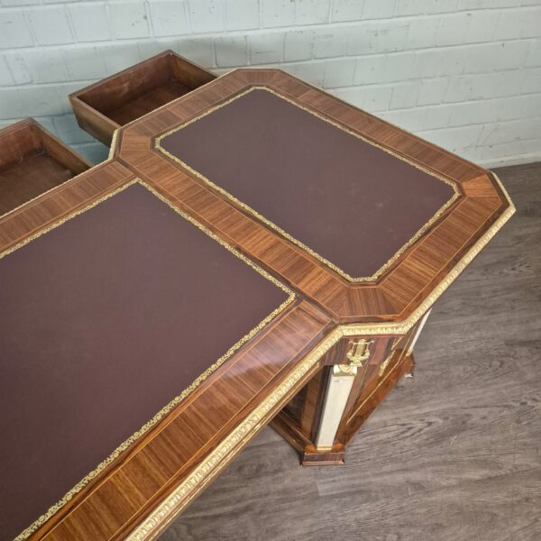 Desk Walnut Baroque Style 1,85 m - Image 19
