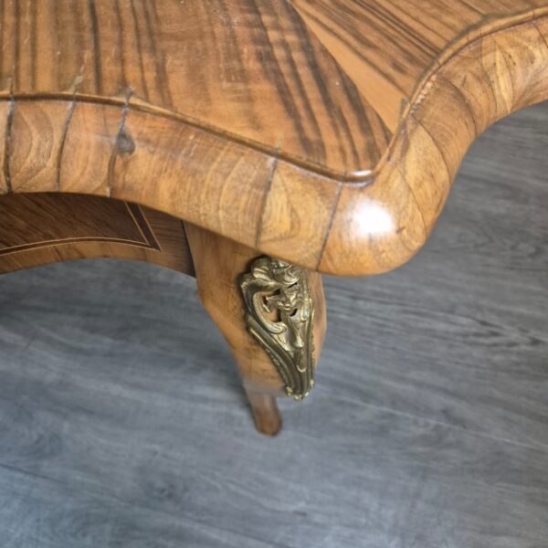 Table Dresden Baroque / Gründerzeit 1880 Walnut - Image 10