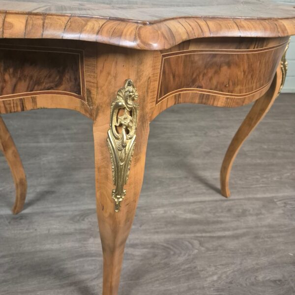 Table Dresden Baroque / Gründerzeit 1880 Walnut - Image 23