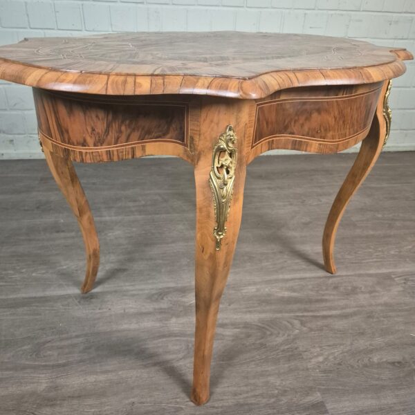 Table Dresden Baroque / Gründerzeit 1880 Walnut - Image 20