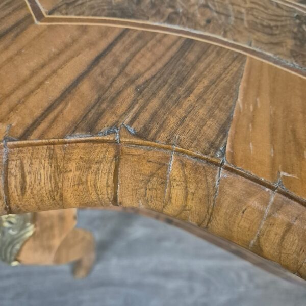 Table Dresden Baroque / Gründerzeit 1880 Walnut - Image 13