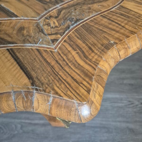 Table Dresden Baroque / Gründerzeit 1880 Walnut - Image 9