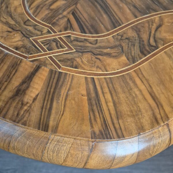 Table Dresden Baroque / Gründerzeit 1880 Walnut - Image 14