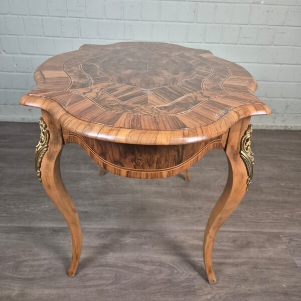 Table Dresden Baroque / Gründerzeit 1880 Walnut - Image 17
