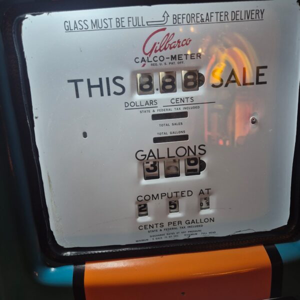 Petrol Pump Fuel Column Gilbarco 50s Gulf - Image 14