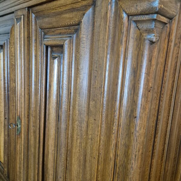 Frankfurt Wardrobe Baroque 1780 Oak - Image 8