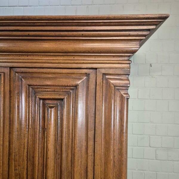 Frankfurt Wardrobe Baroque 1780 Oak - Image 12