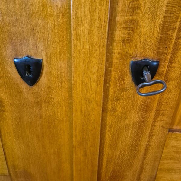 Wardrobe Biedermeier 1850 Cherry Wood - Image 8