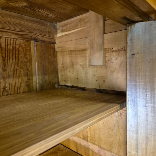Wardrobe Biedermeier 1850 Cherry Wood - Image 12