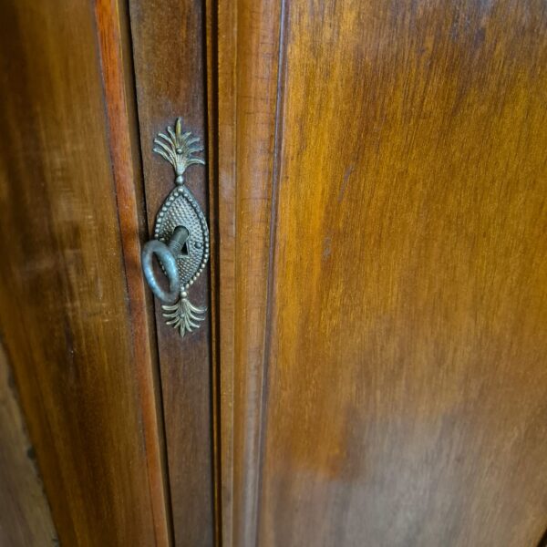 Display case Jugendstil 1900 Walnut - Image 9