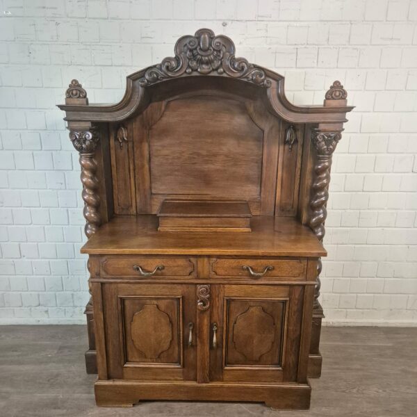 Cabinet Gründerzeit 1880 Oak - Image 2