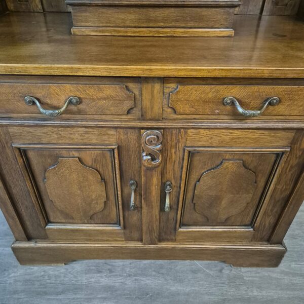 Cabinet Gründerzeit 1880 Oak - Image 6