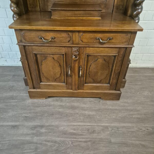 Cabinet Gründerzeit 1880 Oak - Image 5