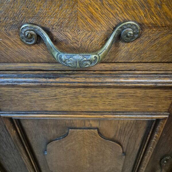 Cabinet Gründerzeit 1880 Oak - Image 8