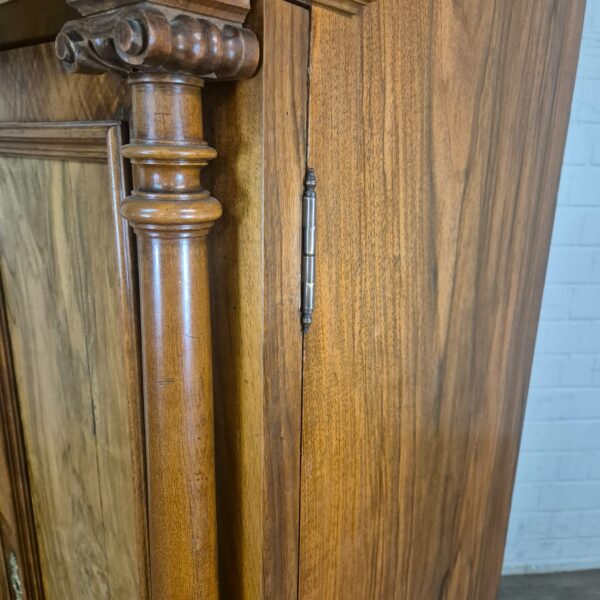 Wardrobe Gründerzeit 1880 Walnut - Image 9