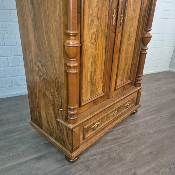 Wardrobe Gründerzeit 1880 Walnut - Image 5