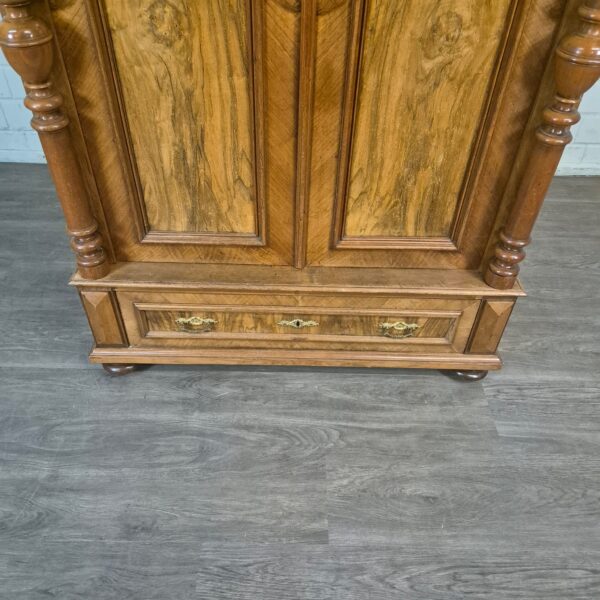 Wardrobe Gründerzeit 1880 Walnut - Image 6