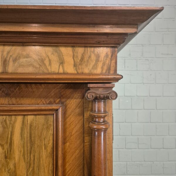 Wardrobe Gründerzeit 1880 Walnut - Image 10