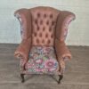 Chesterfield Wingback Chair Leather