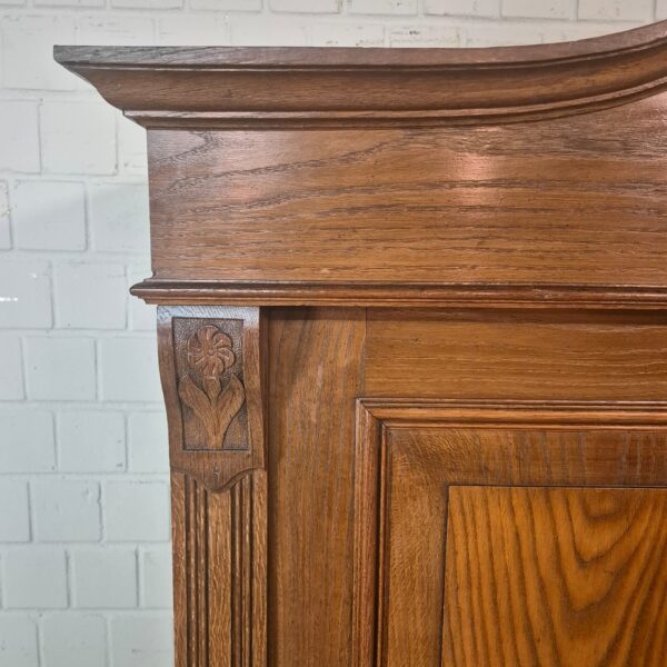 Wardrobe Gründerzeit 1880 Oak - Image 4