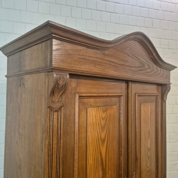 Wardrobe Gründerzeit 1880 Oak - Image 5
