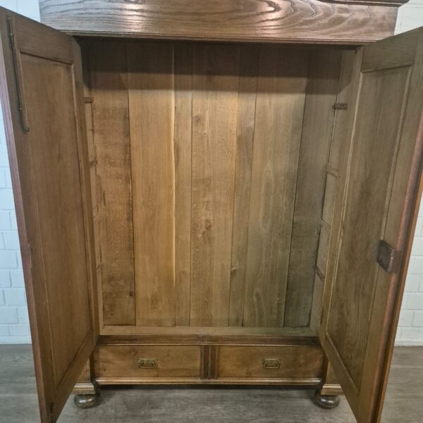 Wardrobe Gründerzeit 1880 Oak - Image 12