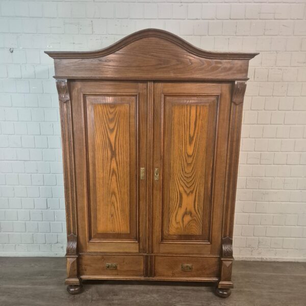 Wardrobe Gründerzeit 1880 Oak - Image 2