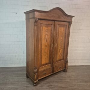 Wardrobe Gründerzeit 1880 Oak