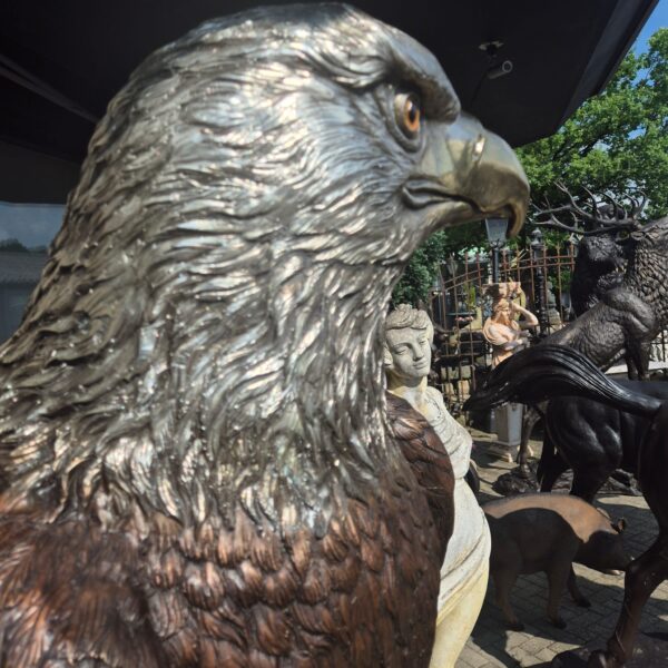 Statue Eagle Bronze 1,80 m - Image 9