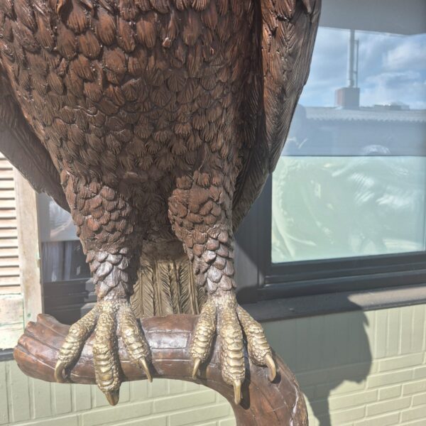Statue Eagle Bronze 1,80 m - Image 4