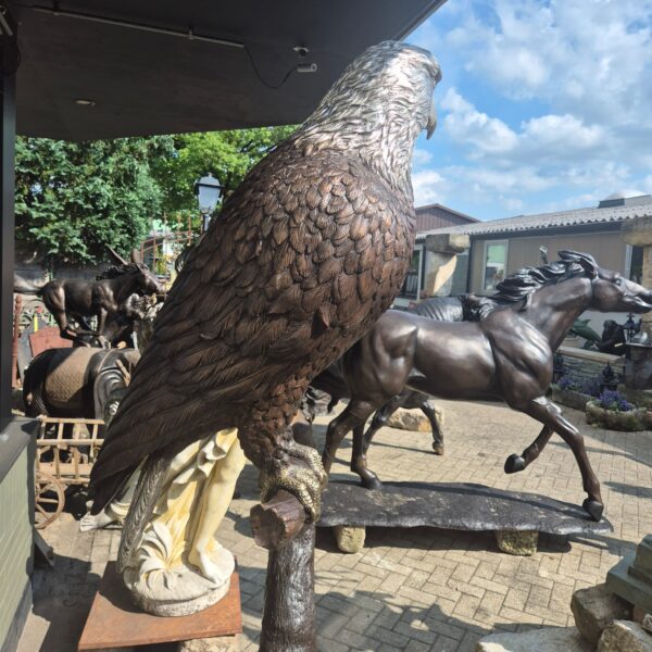 Statue Eagle Bronze 1,80 m - Image 6