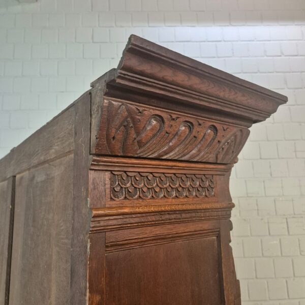 Cabinet Gründerzeit 1880 Oak - Image 24