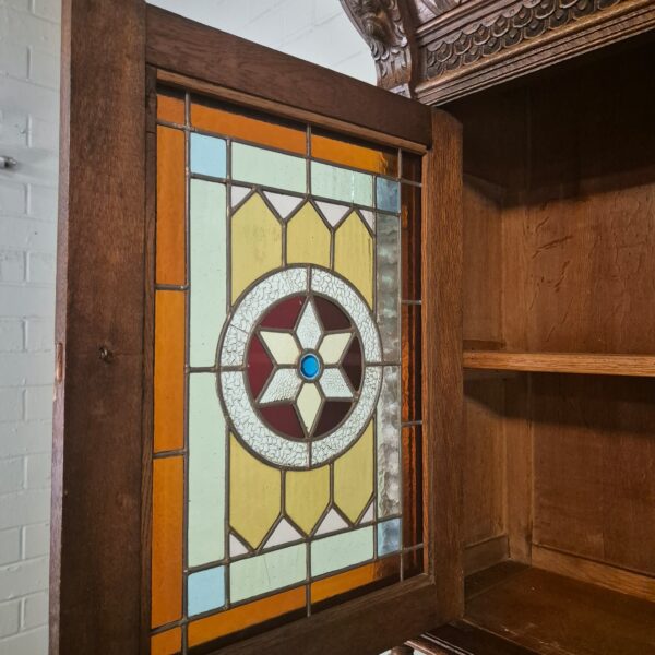 Cabinet Gründerzeit 1880 Oak - Image 16