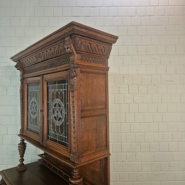 Cabinet Gründerzeit 1880 Oak - Image 10