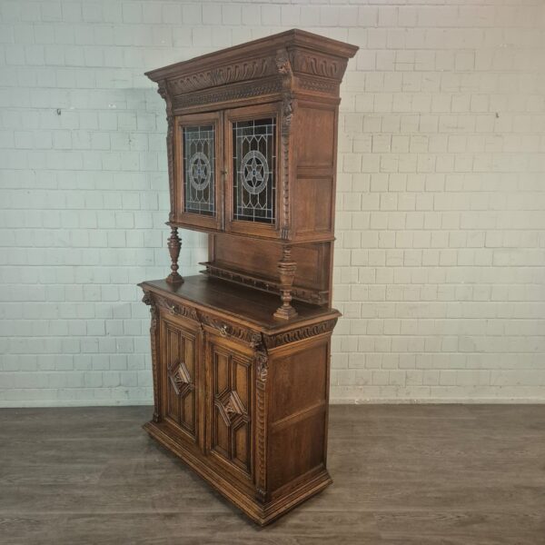 Cabinet Gründerzeit 1880 Oak - Image 3