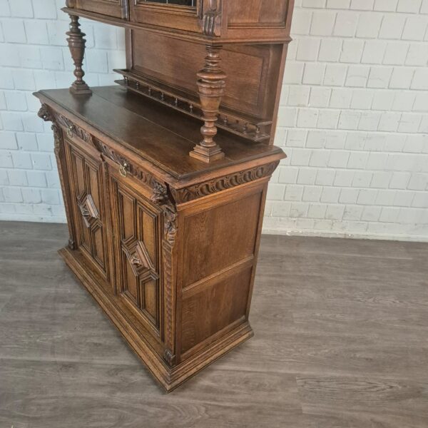 Cabinet Gründerzeit 1880 Oak - Image 9