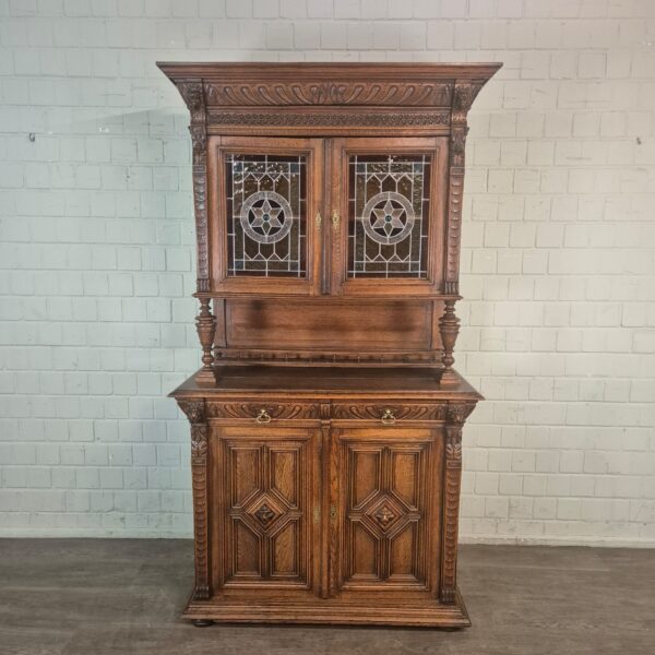 Cabinet Gründerzeit 1880 Oak - Image 2