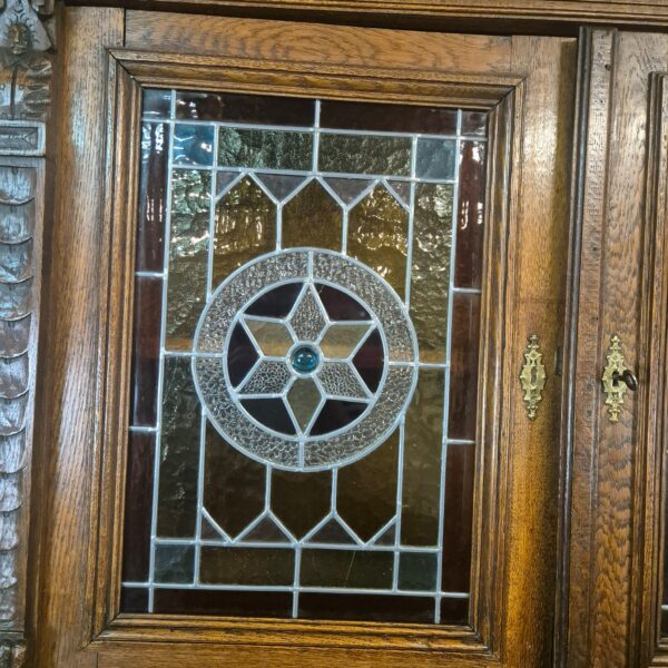 Cabinet Gründerzeit 1880 Oak - Image 14