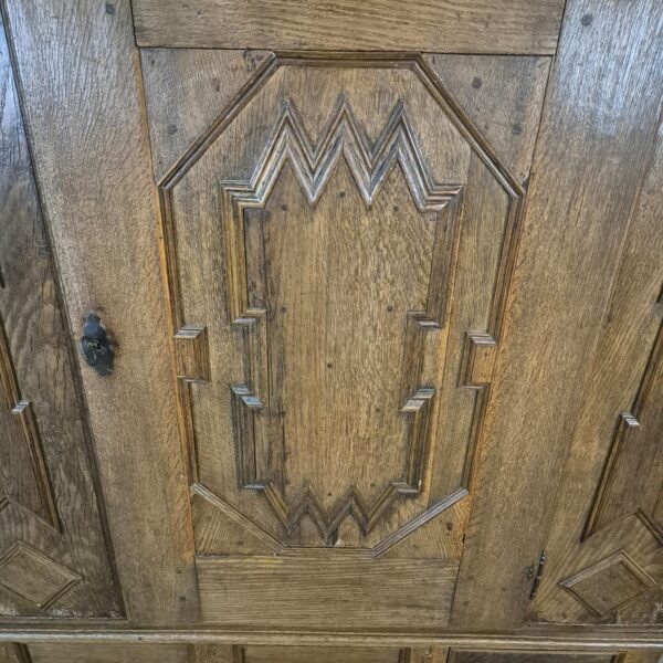 Cabinet Baroque 1770 Oak - Image 9