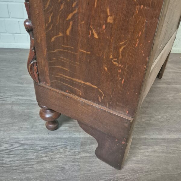 Secretary Biedermeier 1830 Oak - Image 13