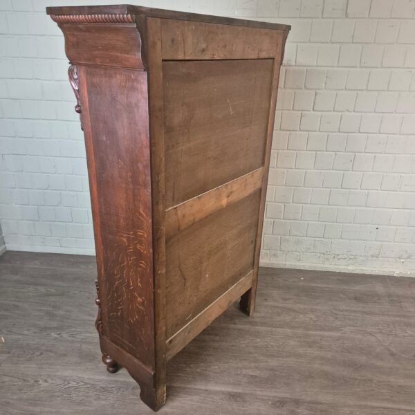 Secretary Biedermeier 1830 Oak - Image 14