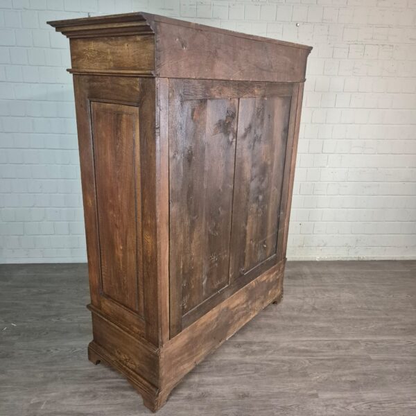 Wardrobe Biedermeier 1820 Oak - Image 12